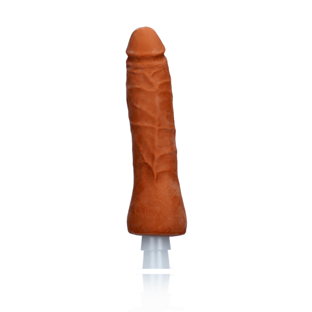 ULTRASKYN DONG 7" THIN - CARAMEL