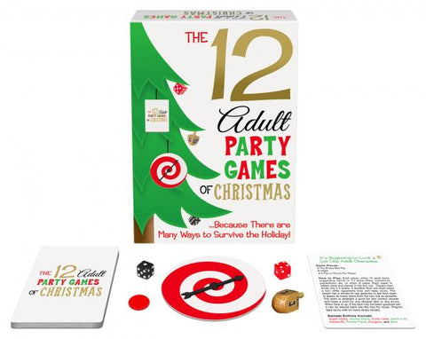 12 ADULT PARTY GAMES OF CHRISTMAS