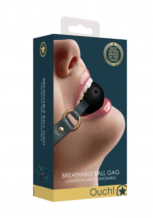BREATHABLE BALL GAG - GREEN