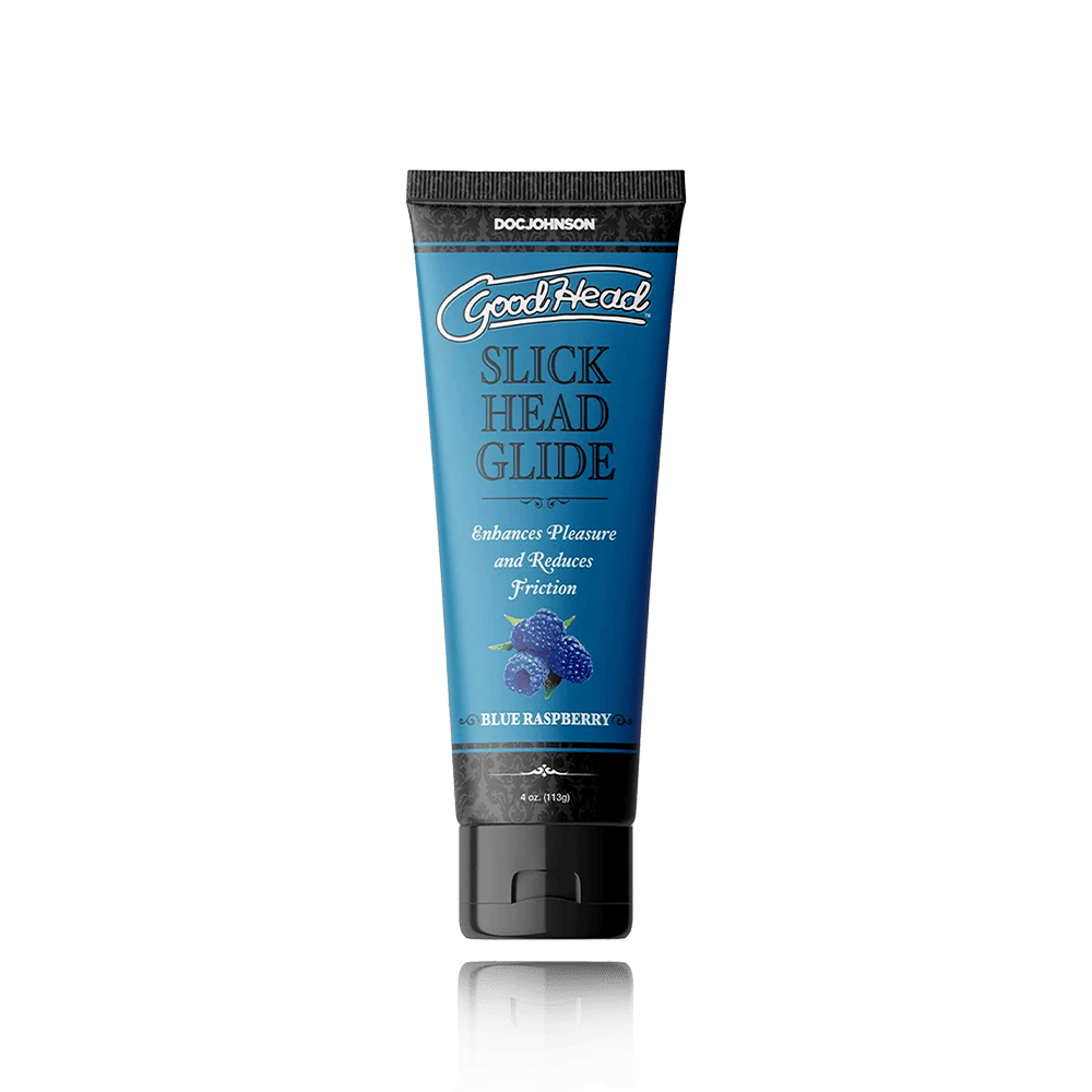 SLICK HEAD GLIDE 4OZ - BLUE RASPBERRY