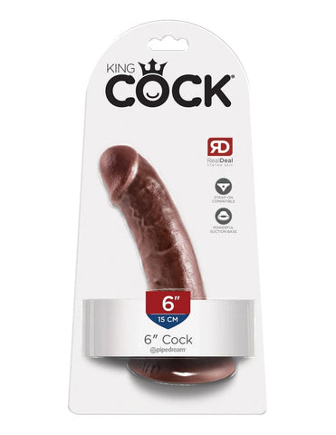 6" COCK - BROWN