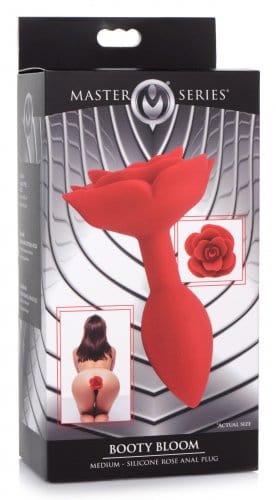 BOOTY BLOOM ROSE ANAL PLUG - MEDIUM