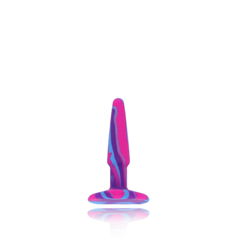 GROOVY 4" SILICONE ANAL PLUG - PINK