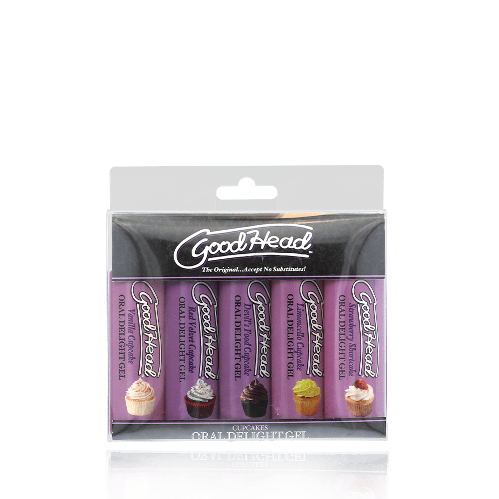 ORAL DELIGHT GEL 1OZ 5PK - CUPCAKE