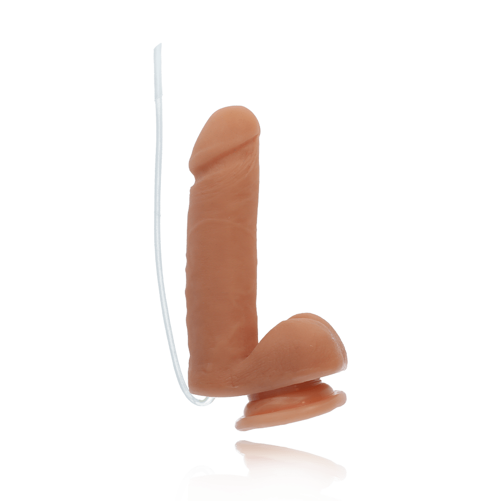 7" SQUIRTING COCK W/ BALLS