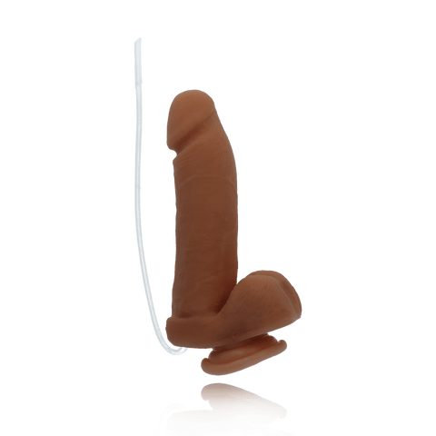 8" SQUIRTING COCK W/ BALLS