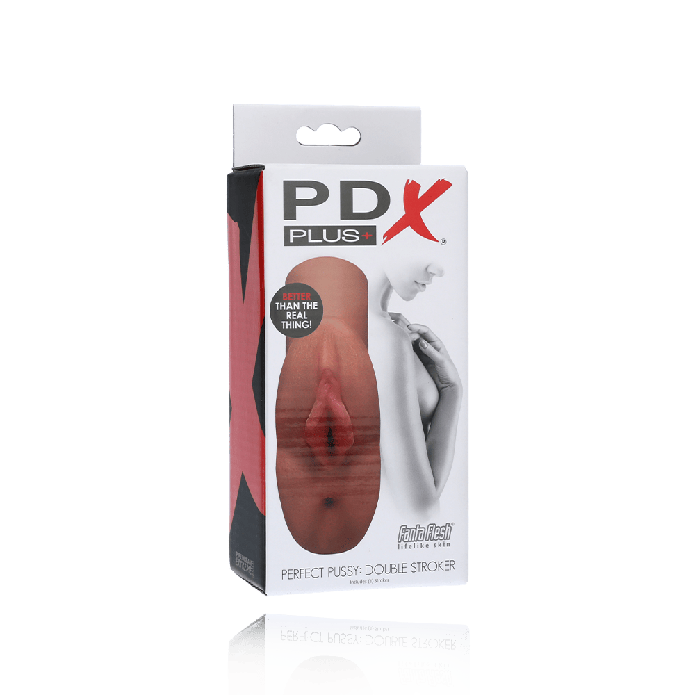 PERFECT PUSSY DOUBLE STROKER - TAN