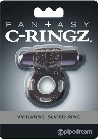 VIBRATING SUPER RING - BLACK
