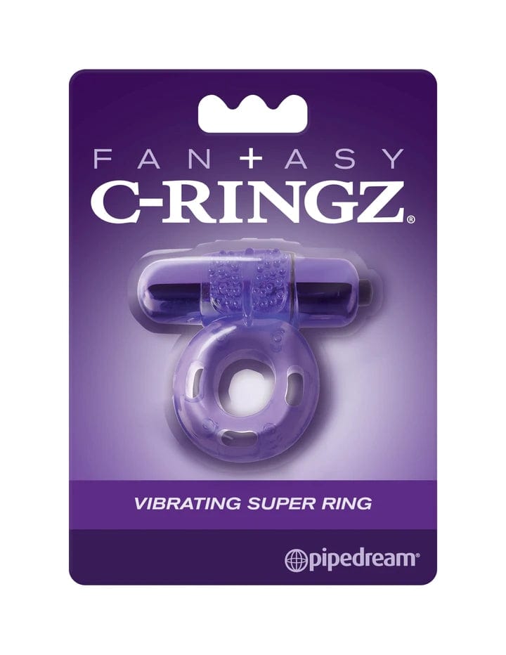 VIBRATING SUPER RING - PURPLE