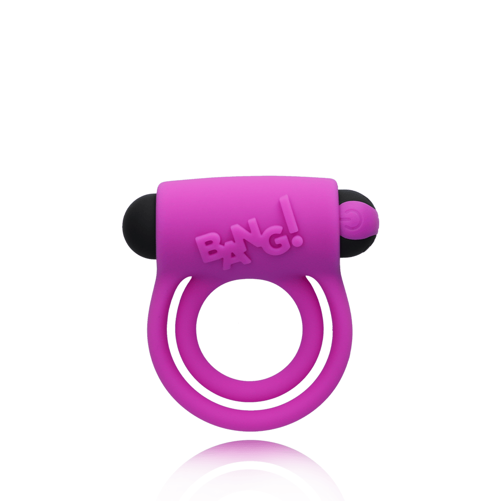 Bang! Remote Control Cock Ring - Purple