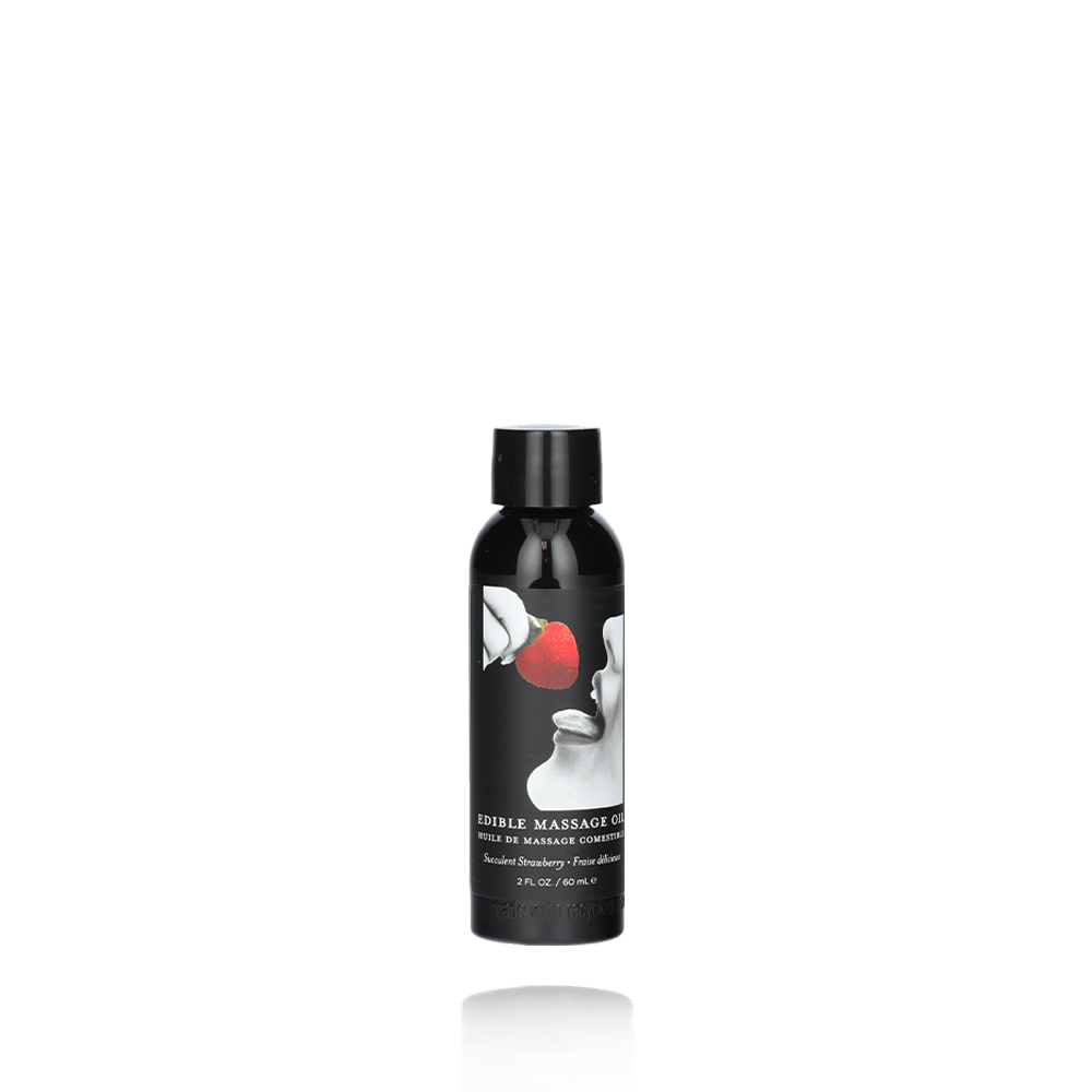 EDIBLE MASSAGE OIL 2OZ - STRAWBERRY