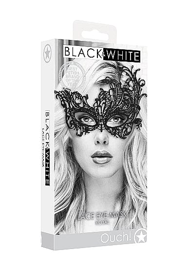 LACE EYE MASK - ROYAL