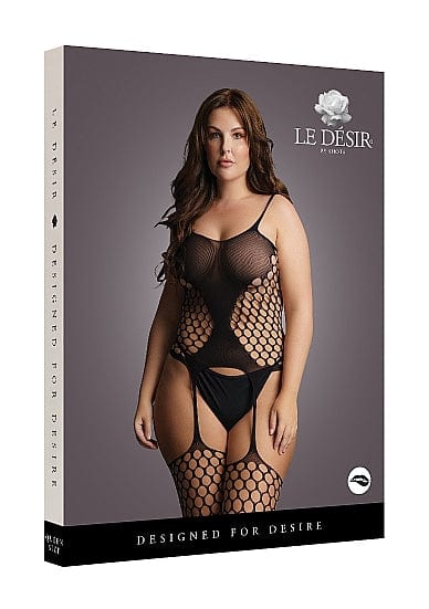 FENCE NET SUSPENDER BODYSTOCKING - Q