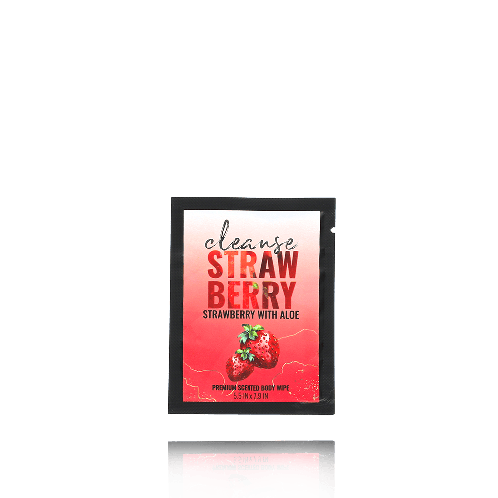 STRAWBERRY - CLEANSE WIPE 16CT