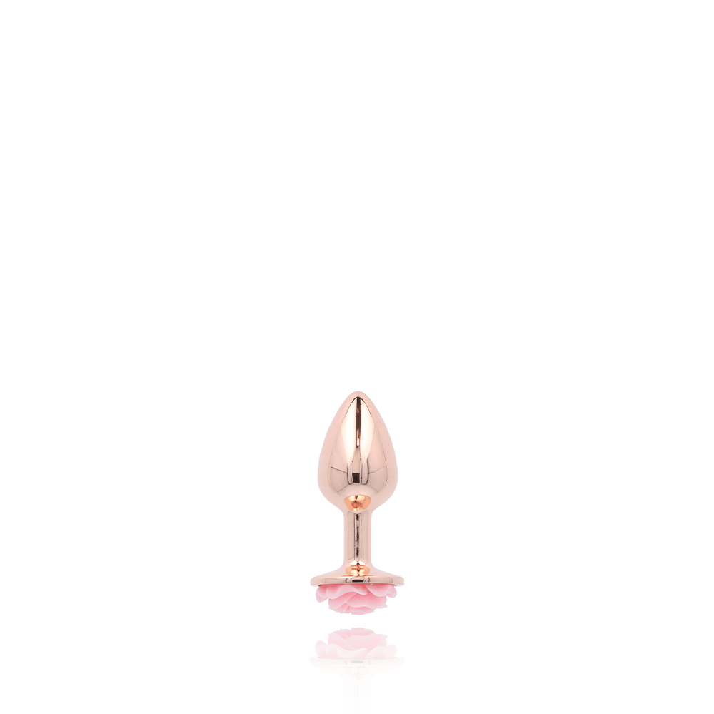 PINK ROSE GOLD ANAL PLUG - MEDIUM