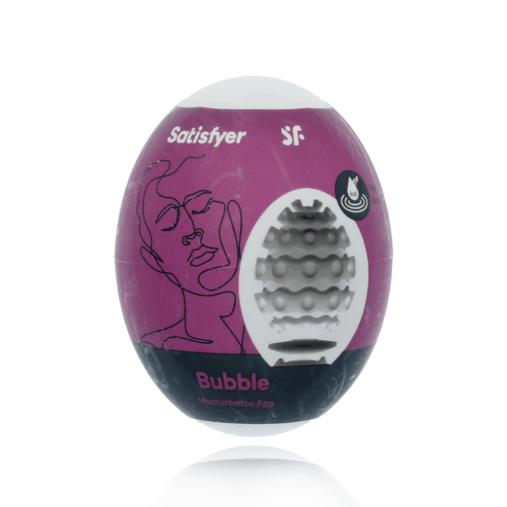 MASTURBATOR EGG SINGLE - BUBBLE