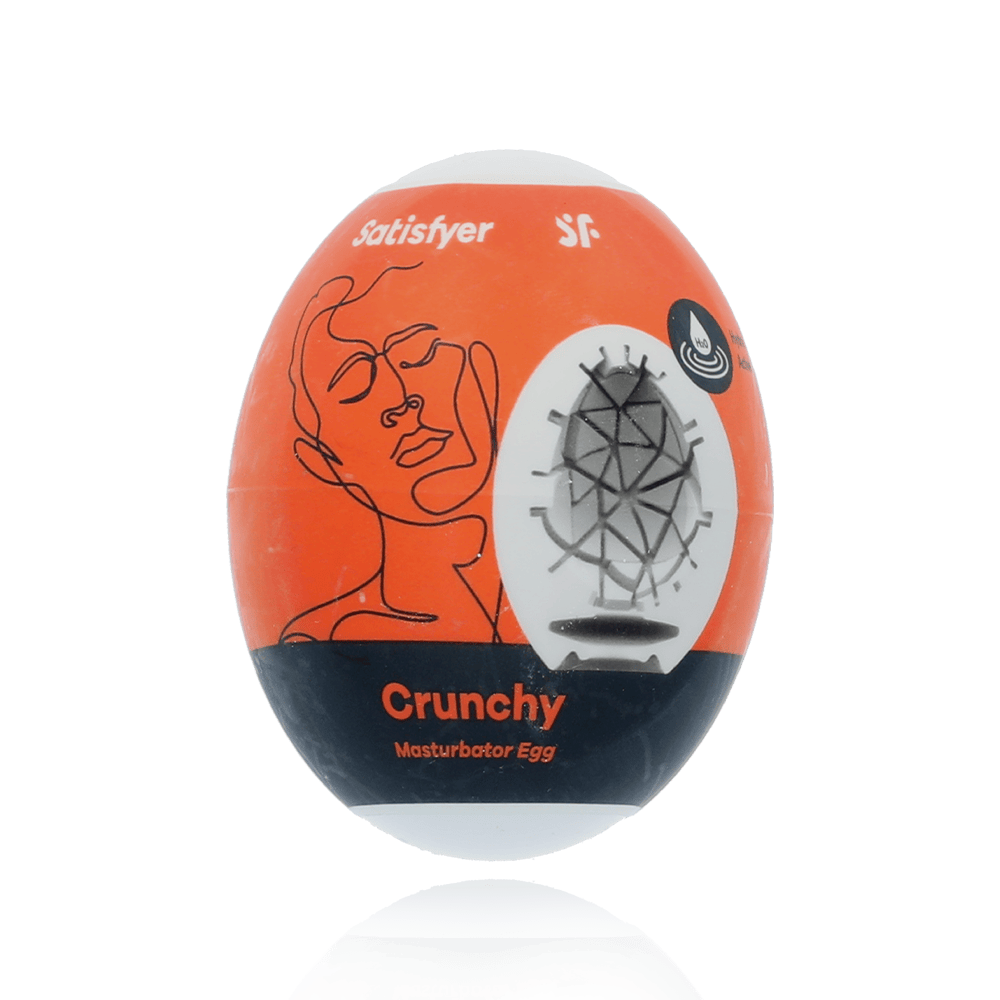 MASTURBATOR EGG SINGLE - CRUNCHY