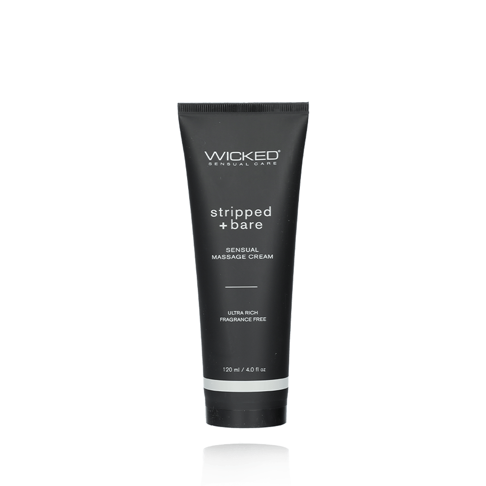 STRIPPED + BARE MASSAGE CREAM 4 OZ