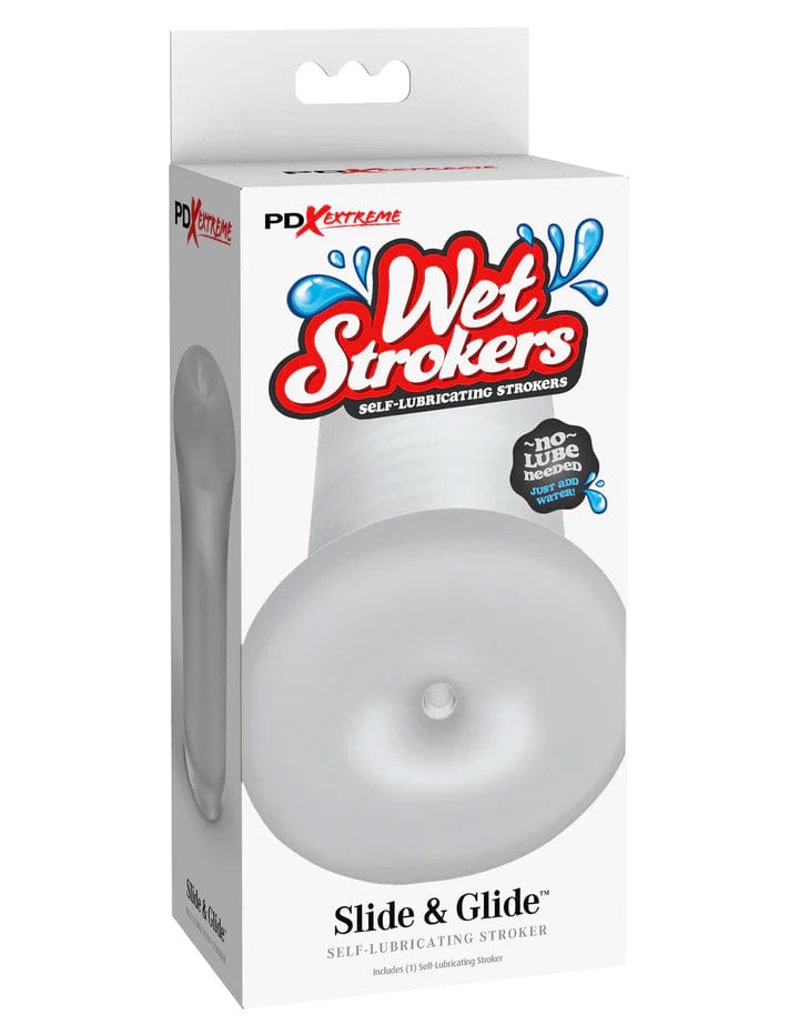 EXTREME WET STROKER - SLIDE & GLIDE - FROSTED