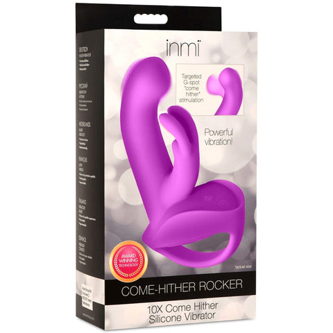 COME-HITHER ROCKER 10X COME HITHER SILICONE VIBRATOR