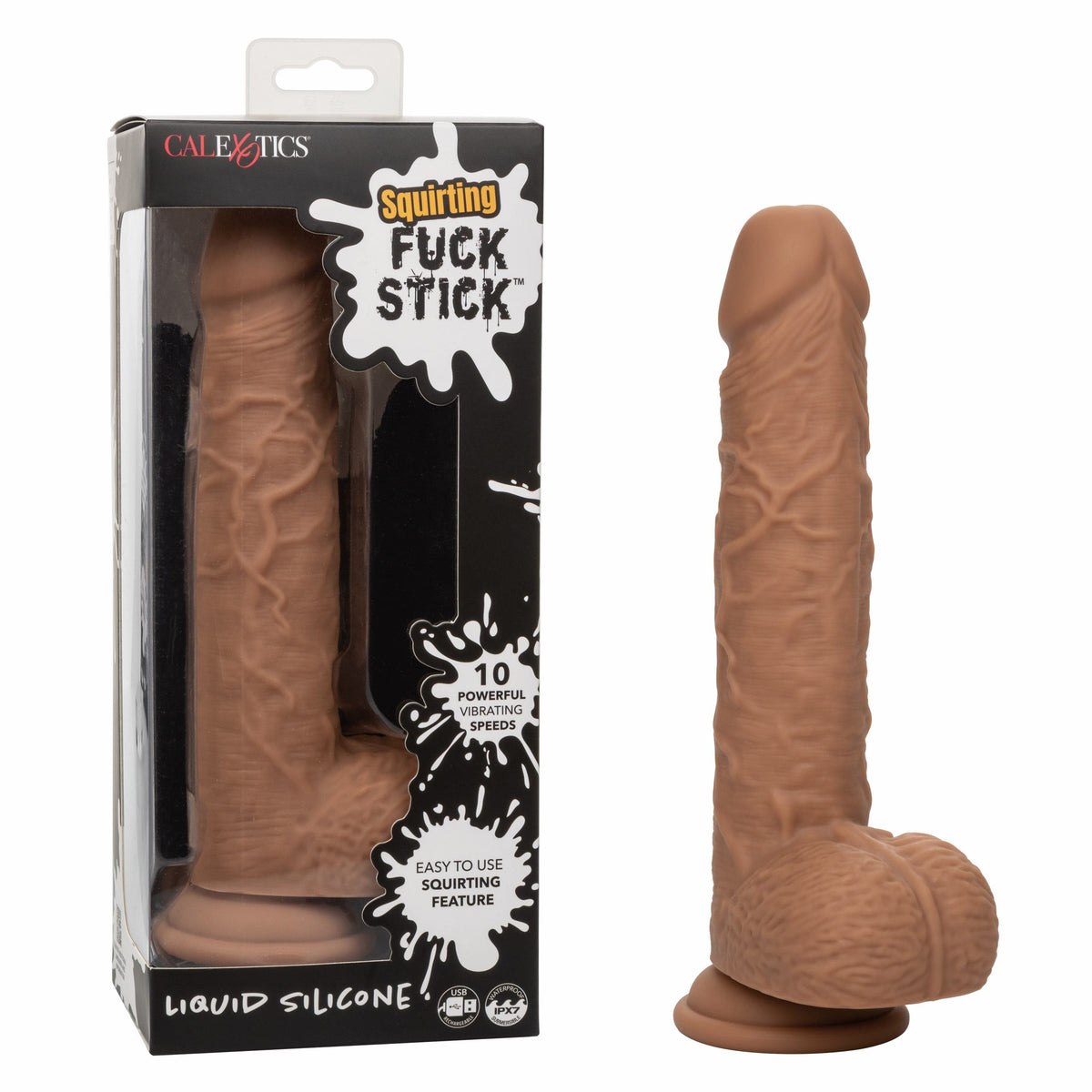 SQUIRTING FUCK STICK - BROWN