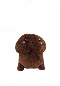 SHORT PENIS PLUSHIE 4''/ 10 CM - BROWN